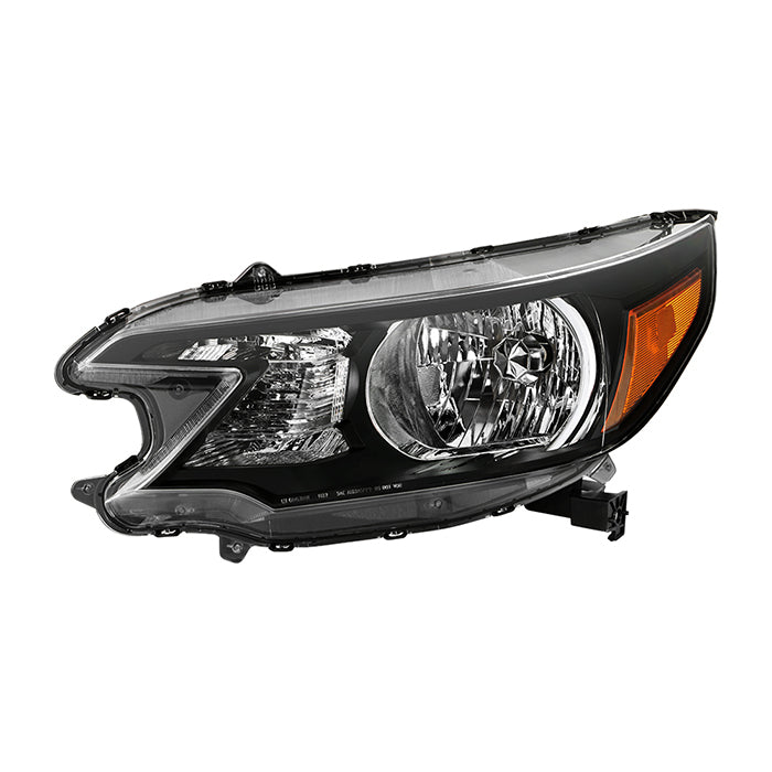 ( OE ) Honda CRV 2012-2014 Halogen Models - OEM Style Driver Side Headlight - Low Beam-HB2(Not Included) ; High Beam-HB2(Not Included) ; Signal-1157NA(Not Included) - Left