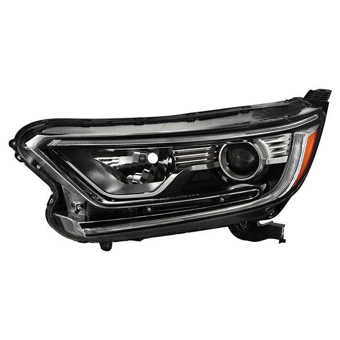( OE ) Honda CRV Halogen w/ LED DRL Headlight (33150-TLA-A01) - Low Beam-H11(Included) ; High Beam-HB3(Included) ; Signal-LED - OE Left