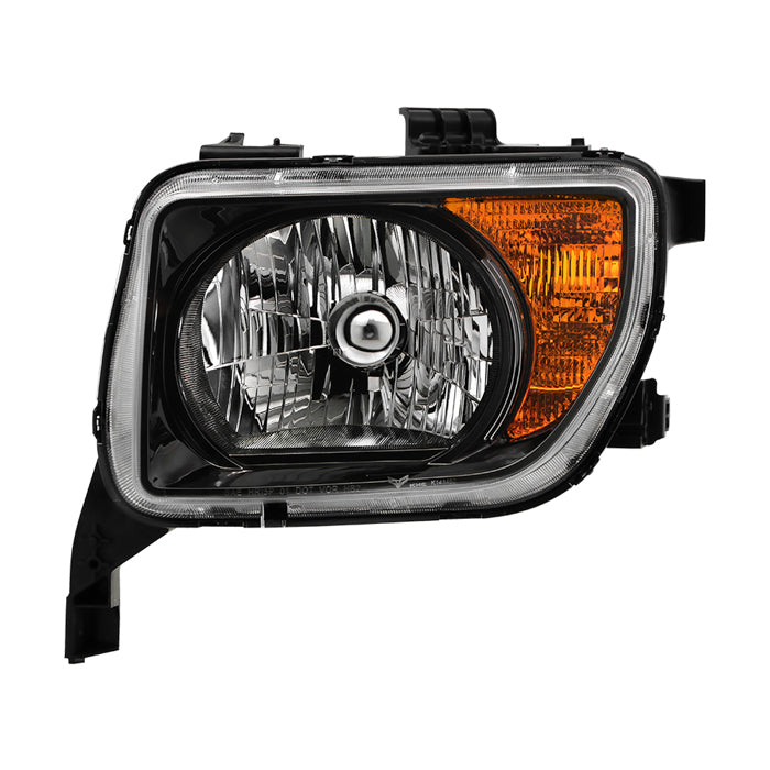 ( OE ) Honda Element 2007-2008 Driver Side Headlight -OEM Black Left