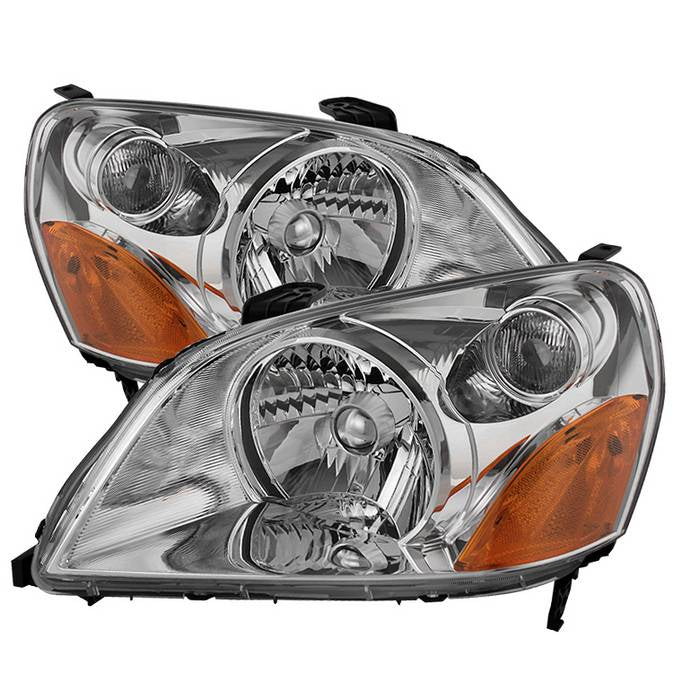 ( Akkon ) Honda Pilot 03-05 Crystal Headlights - Chrome