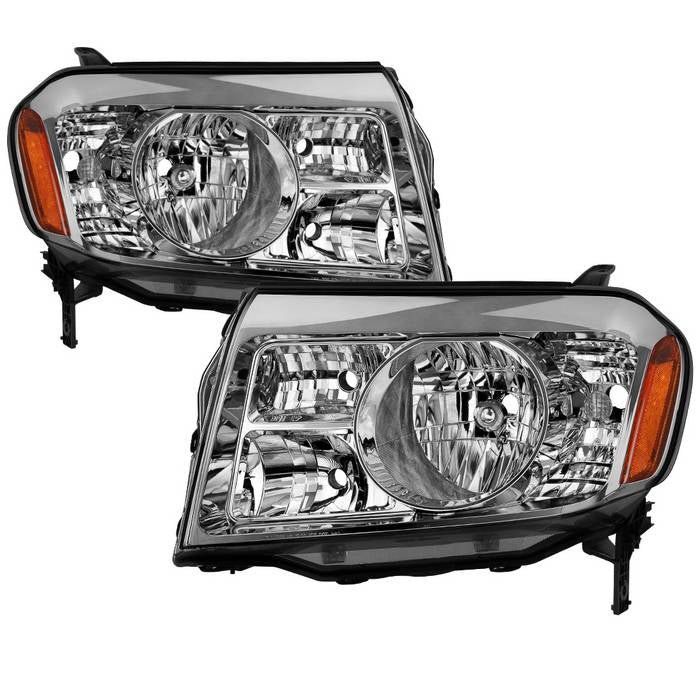 ( OE ) Honda Pilot 2009-2011 OEM Style Headlight -Chrome