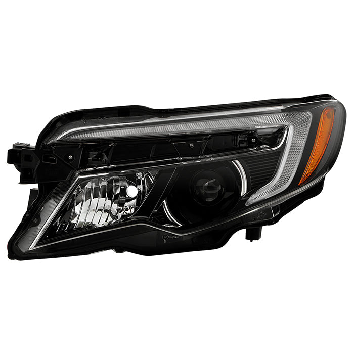 ( OE ) Honda Pilot 2016-2021 / Ridgeline 2017-2020 Halogen w/DRL Projector Headlights - OE Black Left