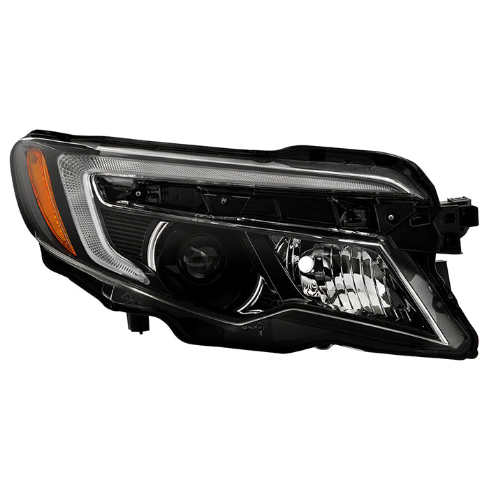 ( OE ) Honda Pilot 2016-2021 / Ridgeline 2017-2020 Halogen w/DRL Projector Headlights - OE Black Right