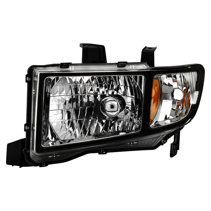 ( OE ) Honda Ridgeline 06-13 Halogen Driver Side Headlights - Low Beam-HB2(Not Included) ; High Beam-HB2(Not Included) ; Signal-3457NAK(Not Included) - OEM Left