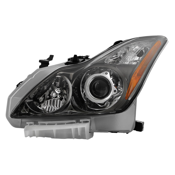 ( Akkon ) Infiniti G37/Q60 Coupe 08-15 Driver Side Headlight - Black -OEM Left