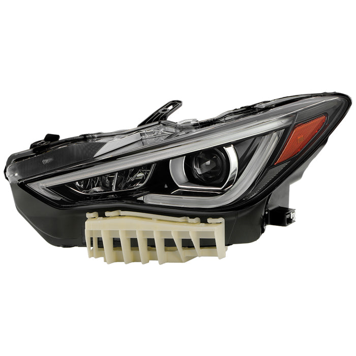 ( POE ) Infiniti Q60 17-22 non Adaptive Full LED Headlight - OE Left (Ballast Included)