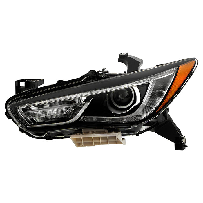 ( OE ) Infiniti QX60 Full LED (High Low Beam) LED DRL Projector Headlight - Signal-7443NA(Included) - OE Left
