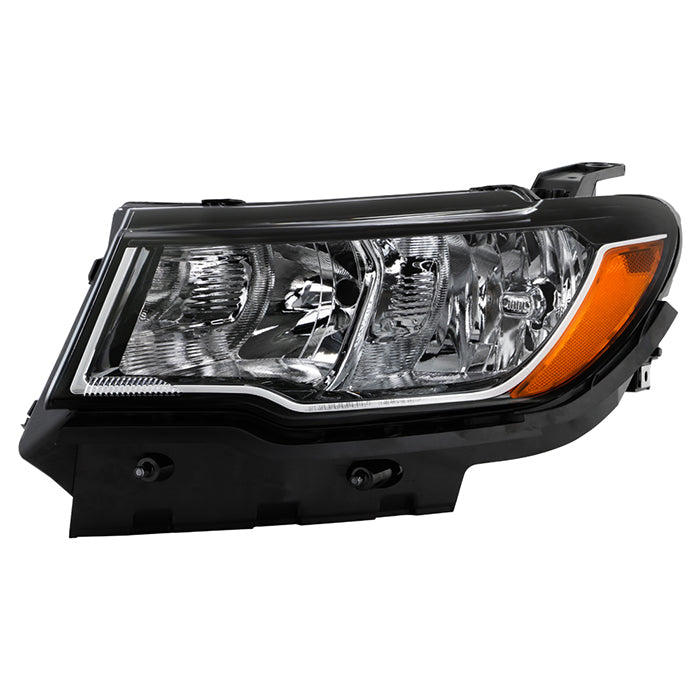 ( POE) Jeep Compass 17-21 Halogen Headlight - Low Beam-H11(Included) ; High Beam-9005(Included) - OE Left