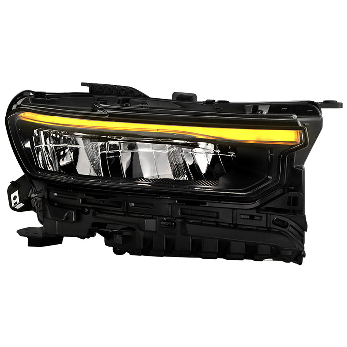 ( POE ) Jeep Grand Cherokee 22-24 Amber DRL w/o auto Leveling Full LED Headlight - OE Right