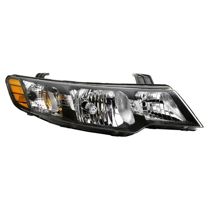 ( OE ) KIA Forte Hatchback & Sedan 2010-2012 / KIA Forte Koup Hatchback & Sedan 2010-2012 Passenger Side Headlight - Low Beam-H7(Not Included) ; High Beam-H1(Not Included) ; Signal-PY21W(Not Included) -OEM Right