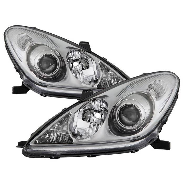 ( Akkon ) Lexus ES330 05-06 Halogen Only ( Won‘t fit HID Models ) OEM Style Headlights - Chrome
