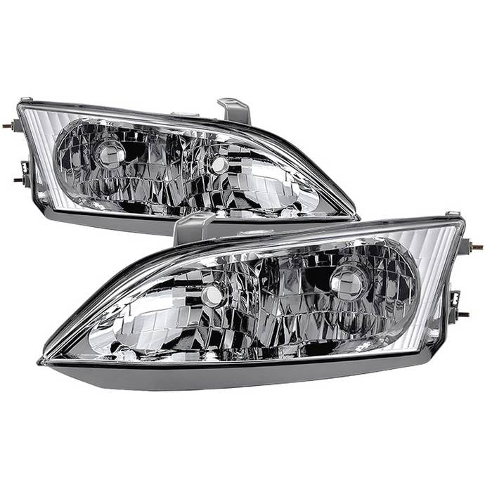 ( Akkon ) Lexus ES300 1997-2001 Halogen Models Only OEM Style Headlights - Chrome140