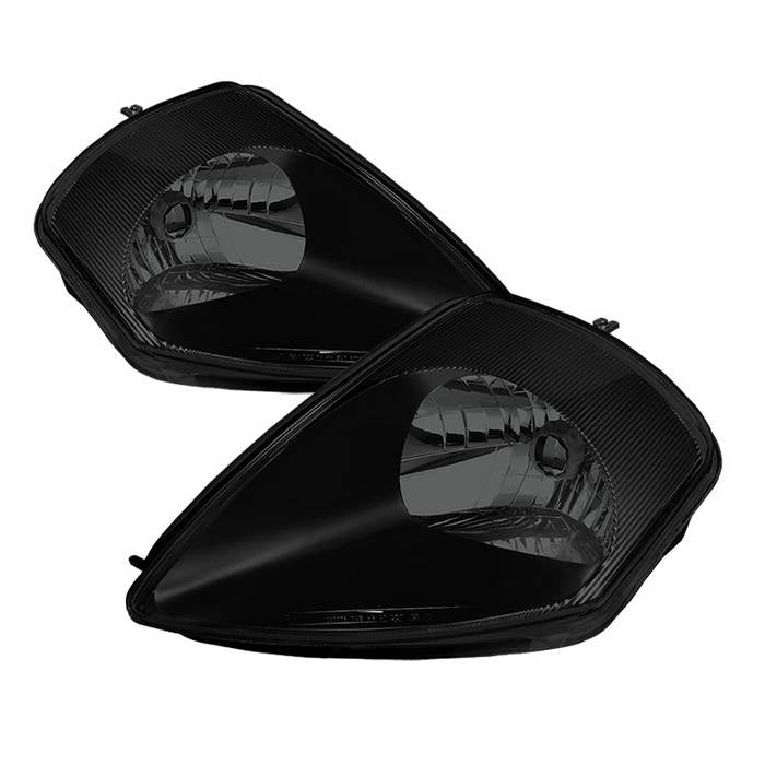 ( Akkon ) Mitsubishi Eclipse 00-05 OEM Style Headlights - Black Smoked