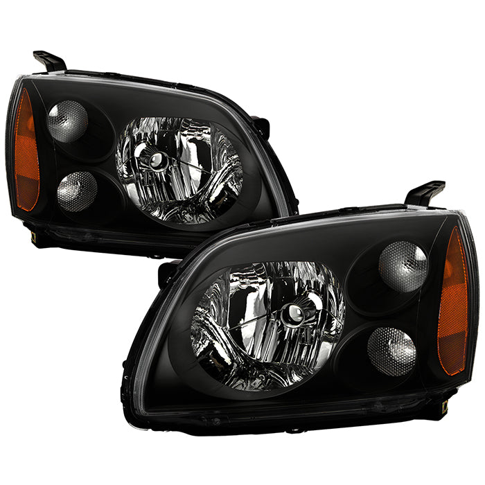 ( xTune ) Mitsubishi Galant 04-12  Crystal Headlights - Low Beam-HB5(Not Included) ; High Beam-HB5(Not Included) ; Signal-1157(Not Included) - Black