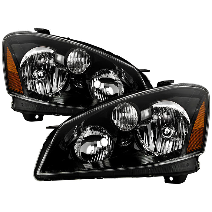 ( xTune ) Nissan Altima 05-06 Halogen Model Only ( Does Not Fit HID Model ) OEM Style Headlights - Black