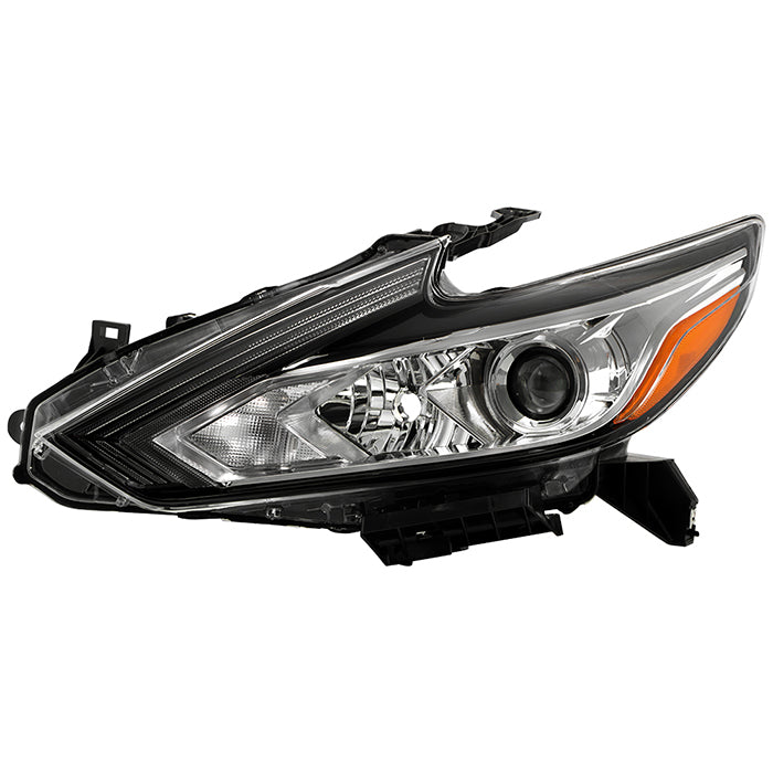 ( OE ) Nissan Altima 16-18 4Dr Driver Side Halogen Headlight (SOAR)- Low Beam-H11(Included) ; High Beam-H9(Included) ; Signal-7443NA(Included) - OEM Left