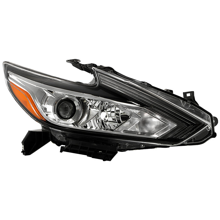 ( OE ) Nissan Altima 16-18 4Dr Driver Side Halogen Headlight (SOAR)- Low Beam-H11(Included) ; High Beam-H9(Included) ; Signal-7443NA(Included) - OEM Right