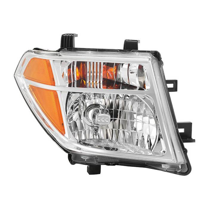 ( OE ) Nissan Frontier 05-08 / Pathfinder 05-07 Passenger Side Headlight - Low Beam-9007(Not Included) ; High Beam-9007(Not Included) ; Signal-3457K(Not Included) - OEM Right