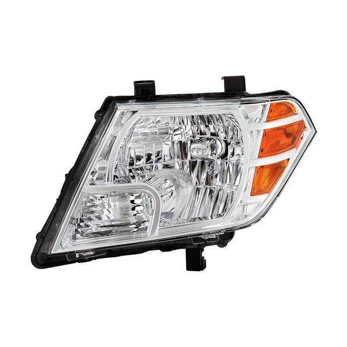 ( OE ) Nissan Frontier 2009-2021 Driver Side Headlight - Low Beam-HB5(Not Included) ; High Beam-HB5(Not Included) ; Signal-7444NA(Not Included) - OEM Left