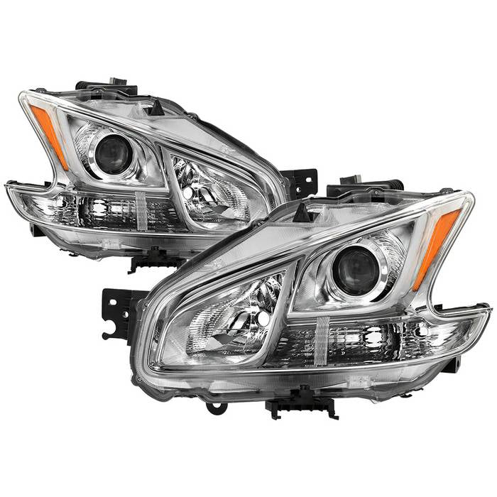 ( xTune ) Nissan Maxima 09-15 Halogen only ( Don‘t Fit HID Models ) OEM Style Headlights - Chrome
