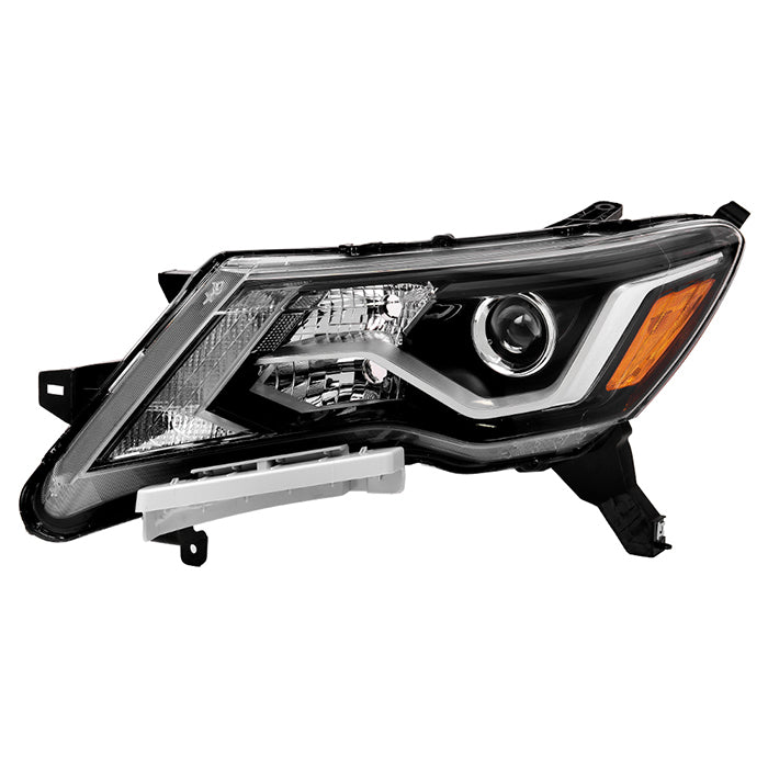 ( xTune ) Nissan Pathfinder 17-20 Halogen w/ DRL Headlight - Low Beam-H11(Included) ; High Beam-H9(Included) ; Signal-WY21W(Included) - OE Left
