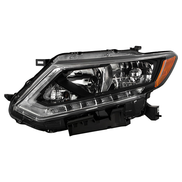 ( OE ) Nissan Rogue 14-16 Halogen Models Driver Side Headlight - Low Beam-H11(Included) ; High Beam-H9(Included) ; Signal-7444NA(Not Included) - OE Left