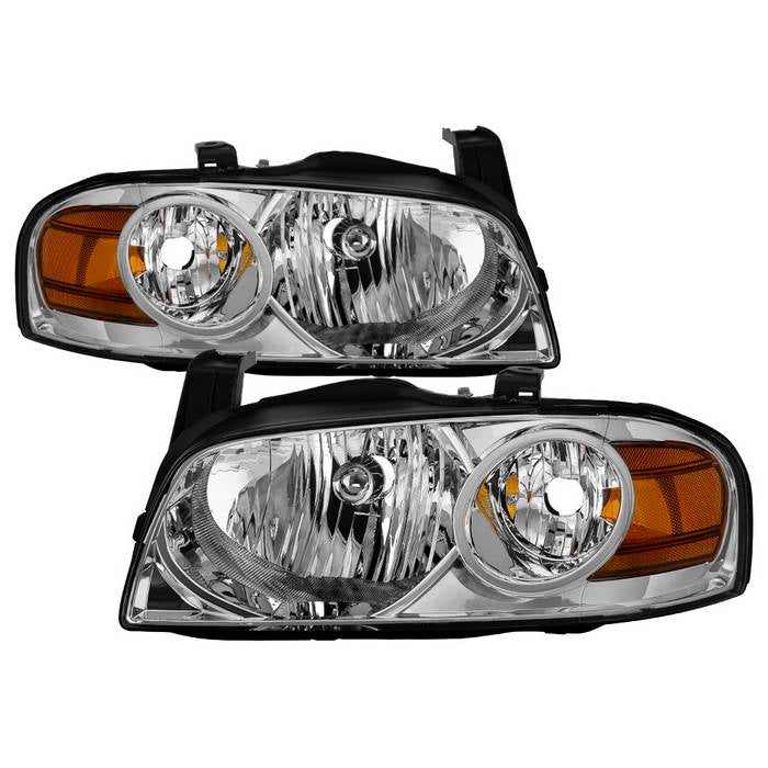( OE ) Nissan Sentra 04-06 OEM Style Headlights - Chrome