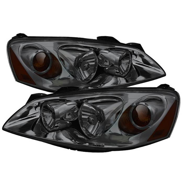 ( xTune ) Pontiac G6 05-10 (09-10 fit  w/Amber Turn Signal) Crystal Headlights - Smoke