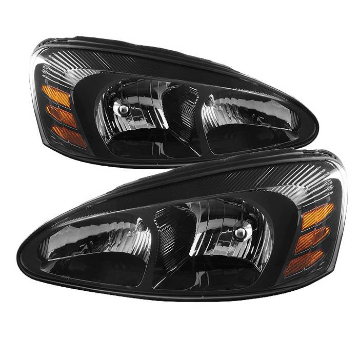 ( Akkon ) Pontiac Grand Prix 04-08 Crystal Headlights - Black