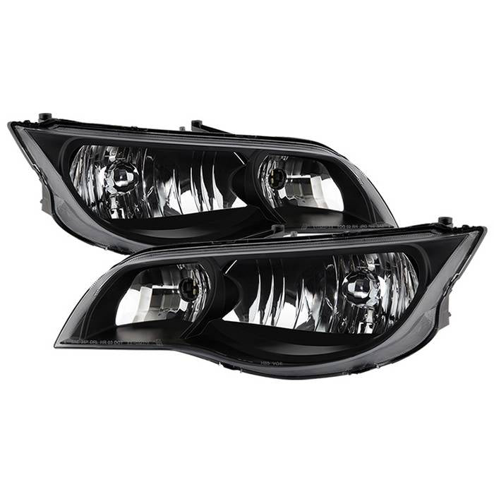 ( Akkon ) Saturn ION Coupe 03-07 ( Don‘t Fit Sedan ) OEM Style Headlights - Black