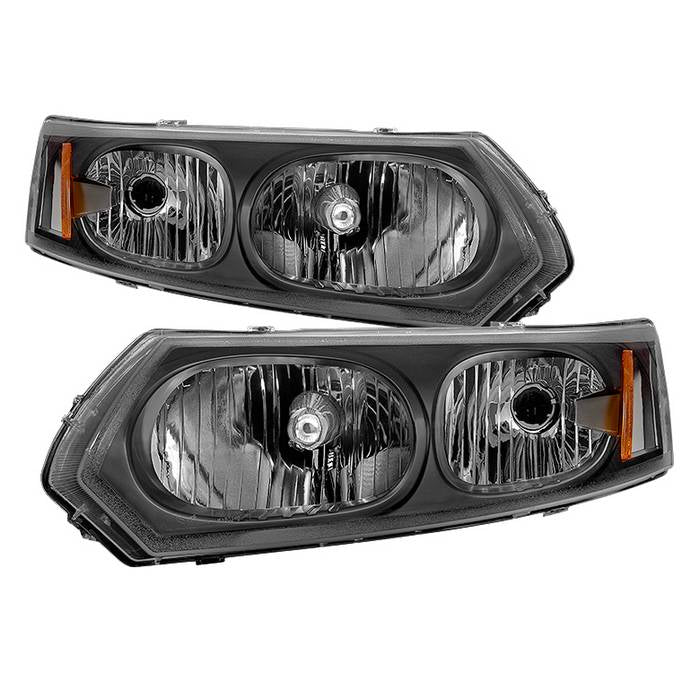 ( Akkon ) Saturn ION Sedan only 03-07 ( Don‘t Fit Coupe ) OEM Style Headlights - Black