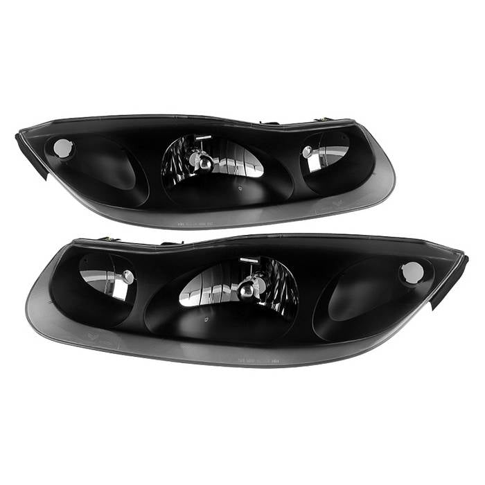 ( Akkon ) Satun SC series Coupe 2001-2002 OEM Style Headlights - Black