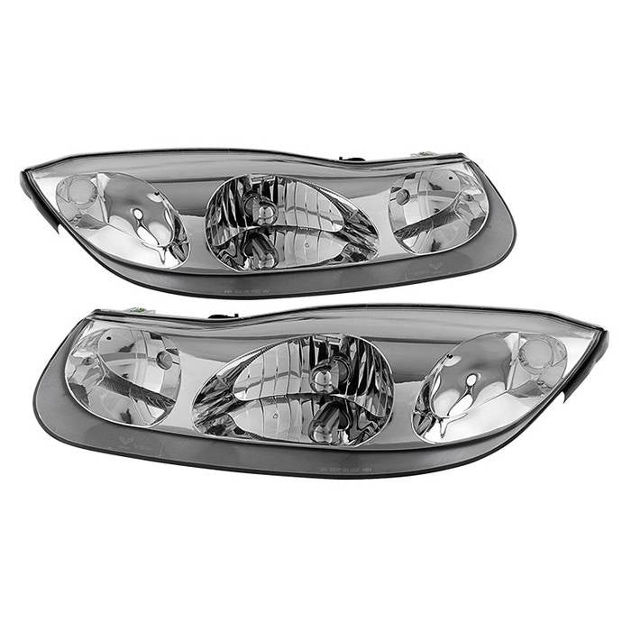 ( Akkon ) Satun SC series Coupe 2001-2002 OEM Style Headlights - Chrome