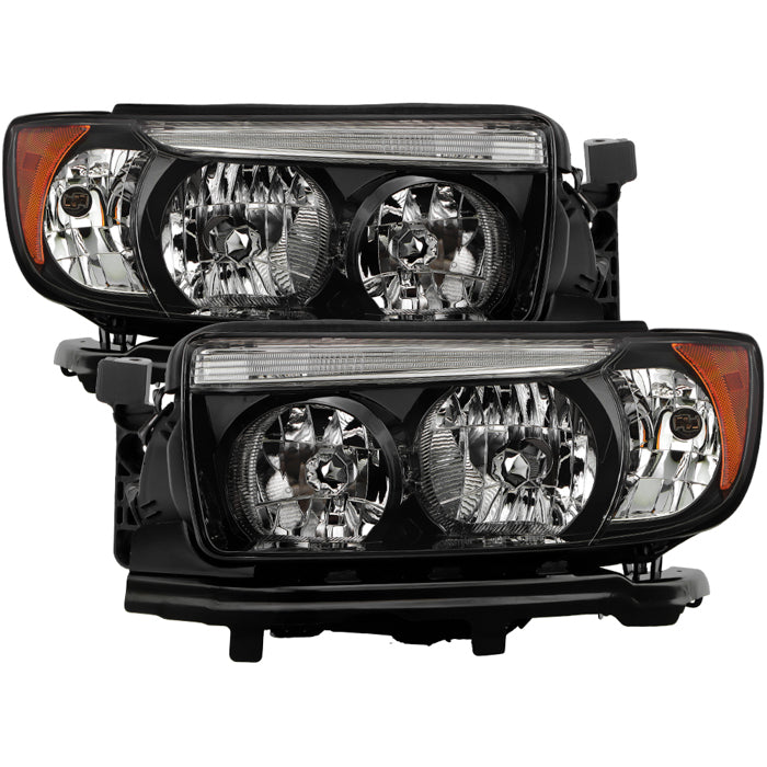 ( OE ) Subaru Forester 06-08 OEM Style Headlights - Set - Black