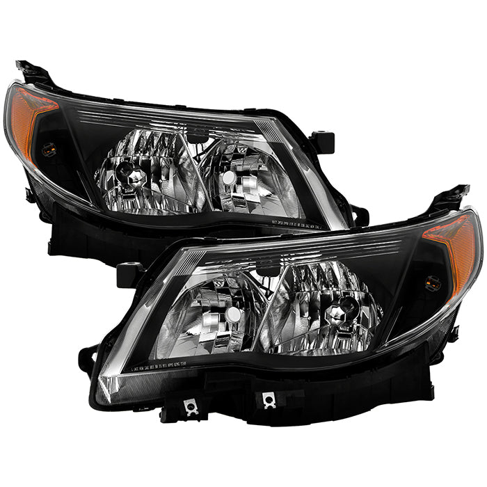 ( xTune ) Subaru Forester 2009-2013 Halogen Only ( Don‘t Fit HID models ) OEM Style Headlights - Black