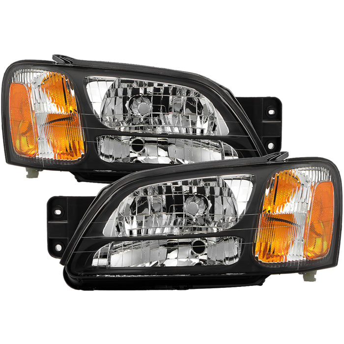 ( OE ) Subaru Legacy GT 00-04 / Outback 00-04 / Baja 03-06 Turbo OEM Style Headlights - Set - Chrome