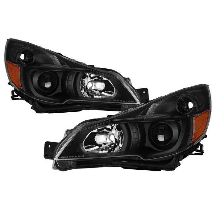 ( OE ) Subaru Legacy 10-14 / Outback 10-14 OEM Style Headlights-Black