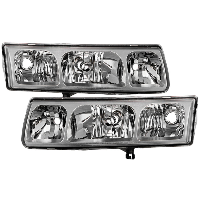 ( OE ) Saturn VUE 02-04  OEM Style Headlights - Set - Chrome