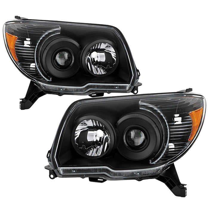 ( xTune ) Toyota 4Runner 06-09 Crystal Headlights - Black