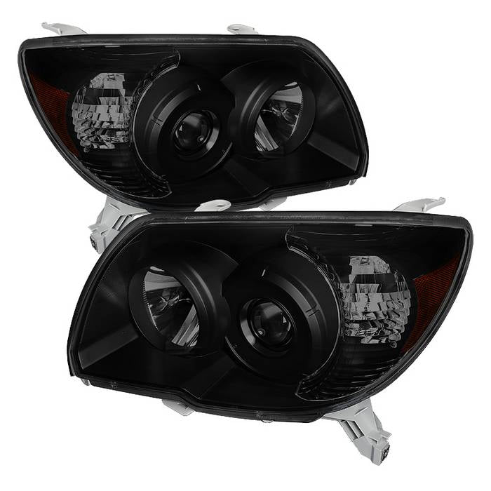 ( xTune ) Toyota 4Runner 06-09 Crystal Headlights - Black Smoked