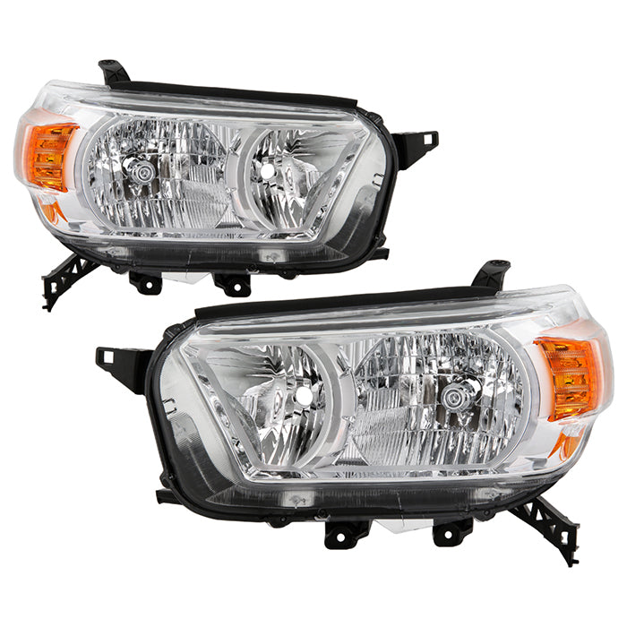 ( OE ) Toyota 4Runner 2010-2013 OEM Style Headlights - Chrome - Low Beam-H11(Not Included) ; High Beam-HB3(Not Included)