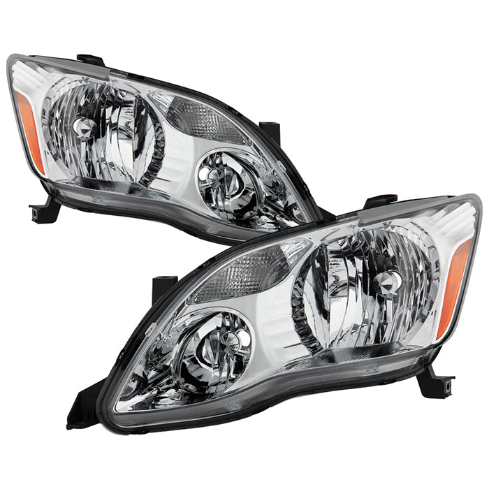 ( Akkon ) Toyota Avalon 05-07 OEM Style Headlights - Low Beam-9006(Not Included) ; High Beam-9005(Not Included) ; Signal-3457A(Included) ; Chrome