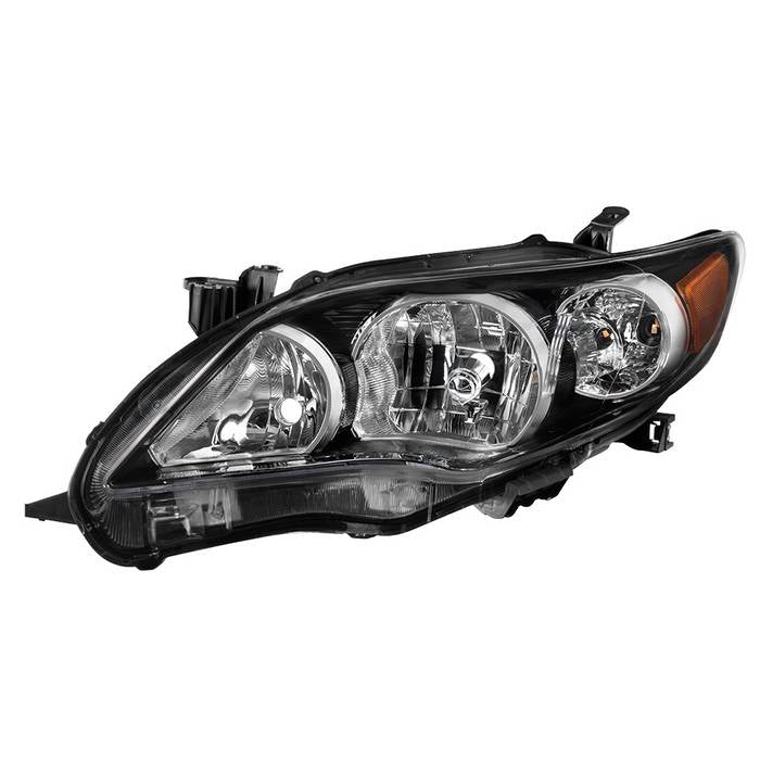 ( OE ) Toyota Corolla 11-13 S XRS Driver Side Headlights - OEM Left - Black (U.S. Built)