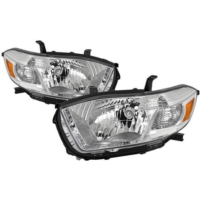 ( OE ) Toyota Highlander 2008-2010 ( Don‘t Fit Hybrid or Sport Models ) OEM Style Headlight - Chrome