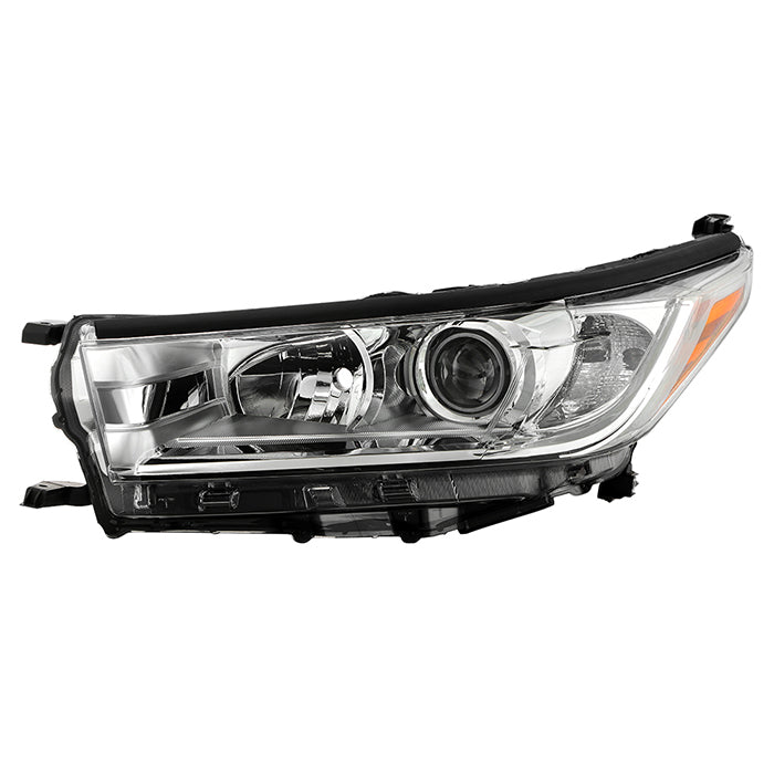 ( OE ) Toyota Highlander 17-19 (LE / XLE) non DRL Halogen Headlight - Low Beam-H11(Included) ; High Beam-HB3(Included) ; Signal-7444(Included) - OE Left