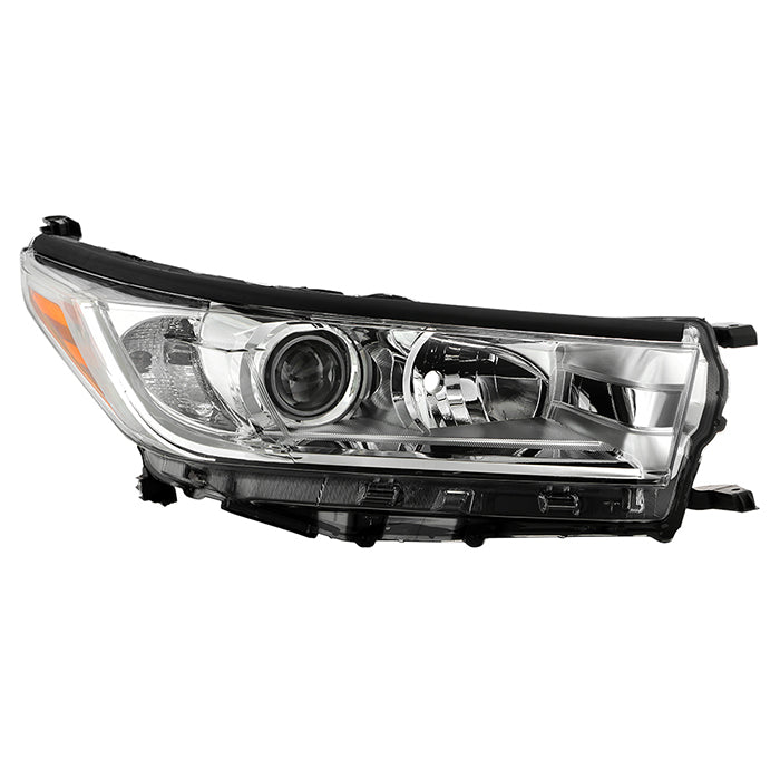 ( OE ) Toyota Highlander 17-19 (LE / XLE) non DRL Halogen Headlight - Low Beam-H11(Included) ; High Beam-HB3(Included) ; Signal-7444(Included) - OE Right