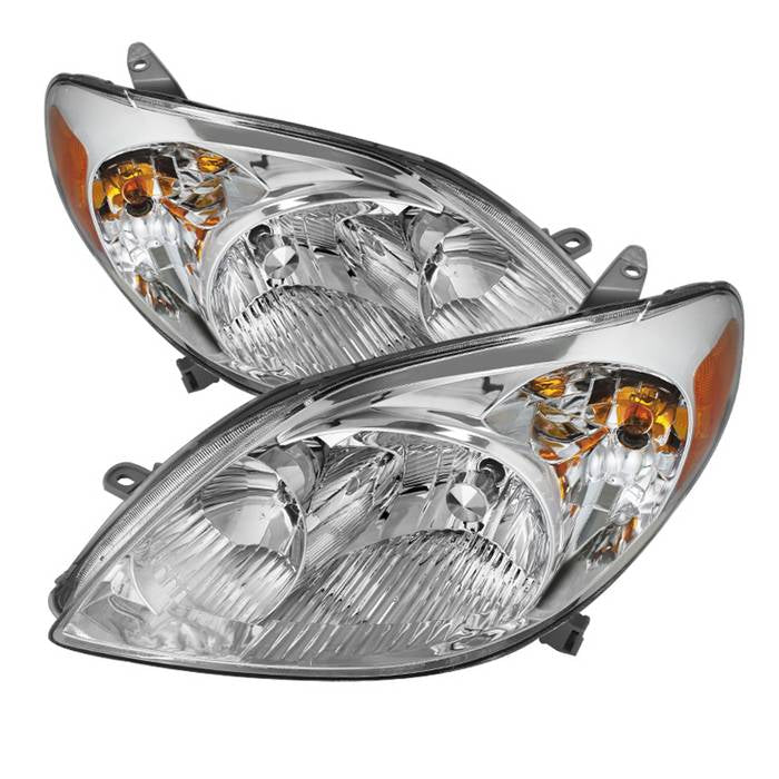 ( Akkon ) Toyota Matrix 03-08 Crystal Headlights - Chrome