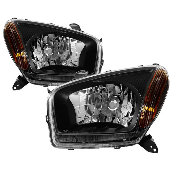 ( Akkon ) Toyota RAV4 2001-2003 OEM Style Headlights - Black