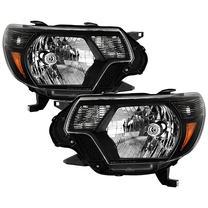 ( xTune ) Toyota Tacoma 2012-2015  OEM Style headlights - Black