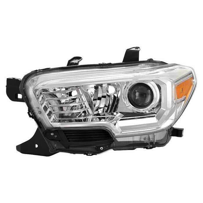 ( OE ) Toyota Tacoma 2016-2019 Halogen Only (W/O LED daytime running light) Driver Side Headlight - Low Beam-H11(Not Included) ; High Beam-H9(Not Included) ; Signal-7440A(Not Included) - OEM Left